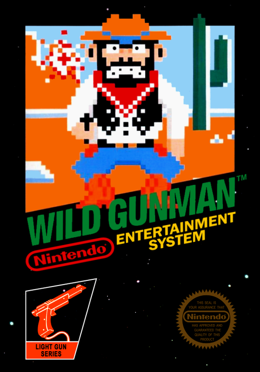 Wild Gunman (Japan, USA) box art